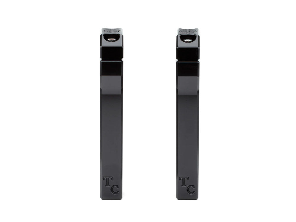 6in. Straight Two Piece Riser Kit - Black. Fits 1-1/8in. Handlebar.