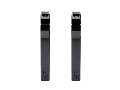 6in. Straight Two Piece Riser Kit - Black. Fits 1-1/8in. Handlebar.