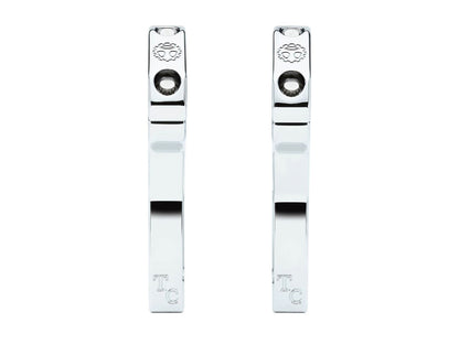 6in. Pullback Two Piece Riser Kit - Chrome. Fits 1-1/8in. Handlebar.