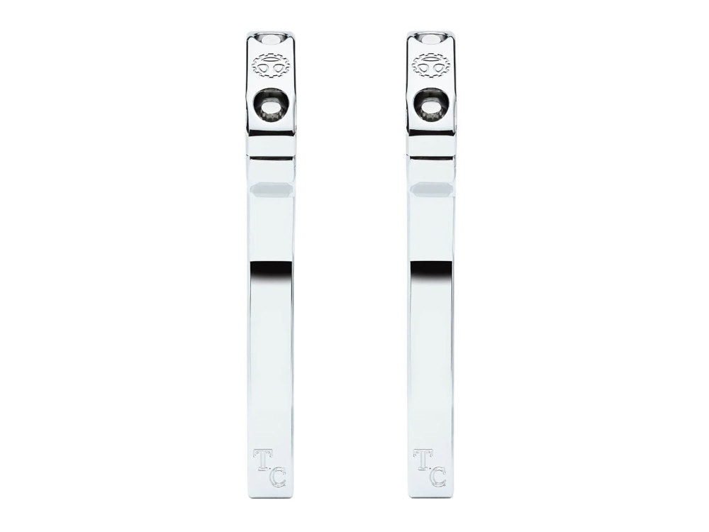 8in. Pullback Two Piece Riser Kit - Chrome. Fits 1-1/8in. Handlebar.