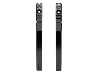 10in. Pullback Two Piece Riser Kit - Black. Fits 1-1/8in. Handlebar.