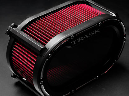 Big Papi Air Cleaner Kit - Reverse Cut Black. Fits Touring 2017-2024 & Softail 2018-2024