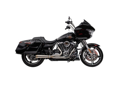 Assault 2-into-1 Exhaust - Stainless Steel. Fits Touring 2017up