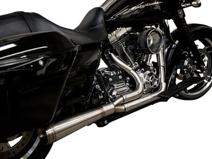 Assault 2-into-1 Exhaust - Stainless Steel. Fits Softail 2018up.