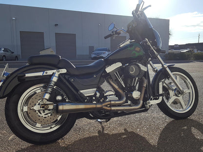 Assault 2-into-1 Exhaust - Stainless Steel. Fits Softail 2018up.