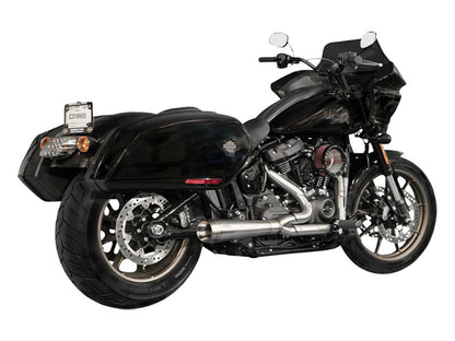 Assault 2-into-1 Exhaust - Stainless. Fits Heritage Classic, Sport Glide and Low Rider ST 2018-2024