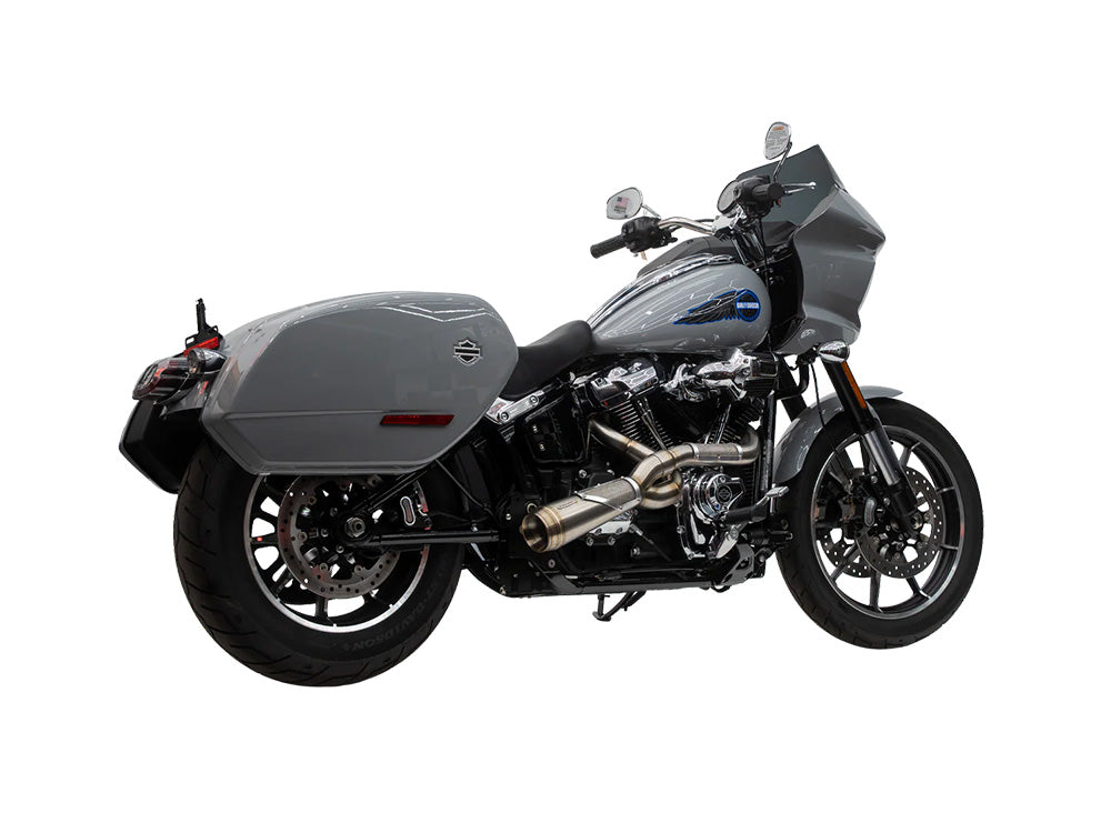 Big Sexy Performance 2-into-1 Exhaust - Stainless Steel. Fits Softail 2018up.