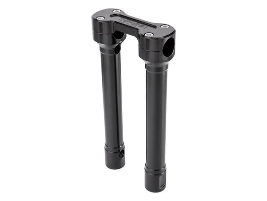 10in. Hole Shot Risers - Black. Fits 1in. Handlebar