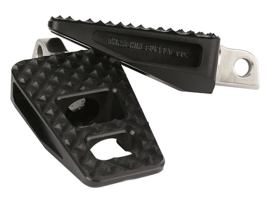 P-54 Footpegs with HD Male Mount - Black.