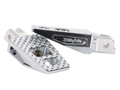 P-54 Footpegs - Chrome. Fits Softail 2018up Front Rider