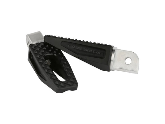 P-54 Slim Footpegs with HD Male Mount - Black.