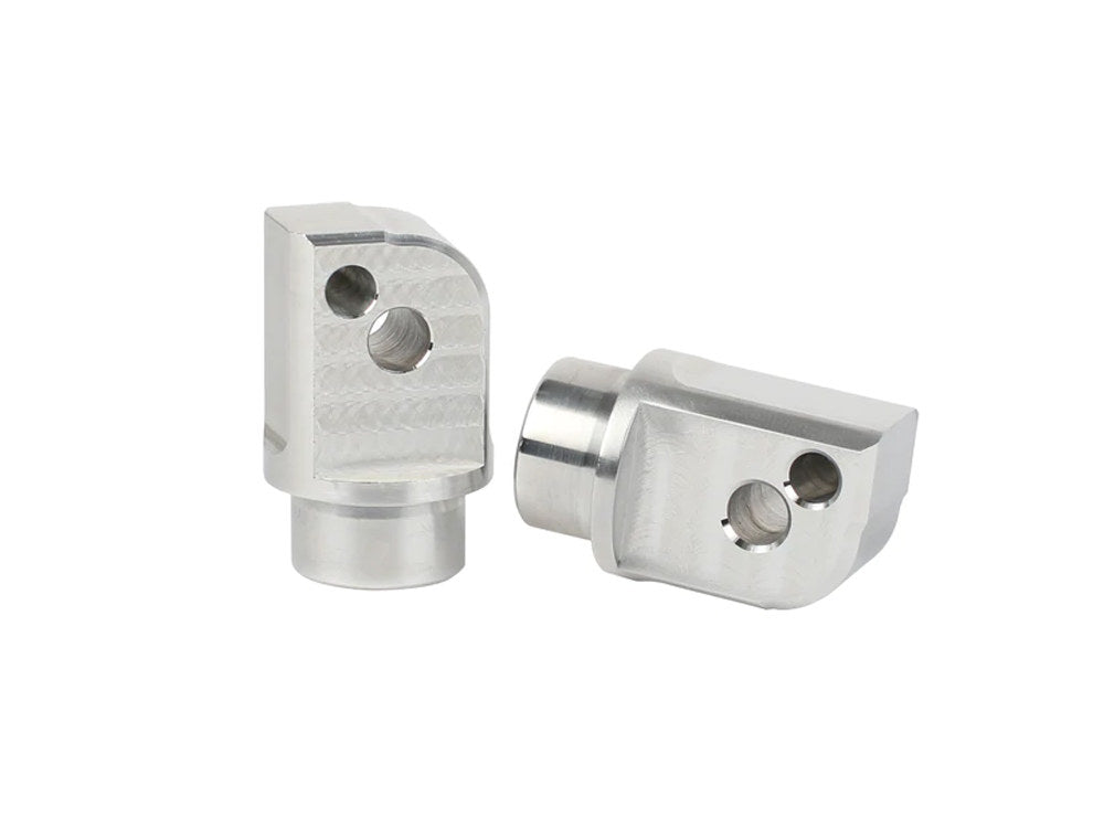 Thrashin Rear Footpeg Mounts - Raw. Fits Softail 2018up Rear Passenger