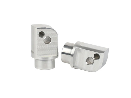 Thrashin Rear Footpeg Mounts - Raw. Fits Softail 2018up Rear Passenger
