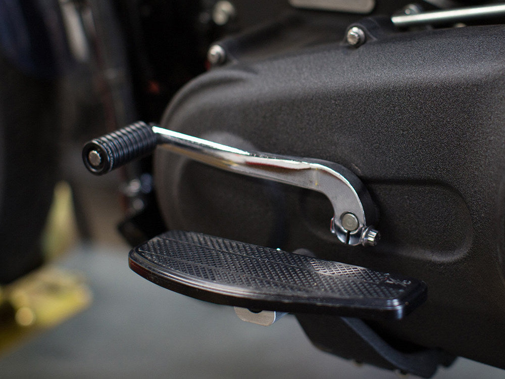 Mini Floorboards - Black. Fits Softail 2018up Front Rider