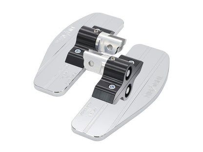 Mini Floorboards - Chrome. Fits Softail 2018up Front Rider