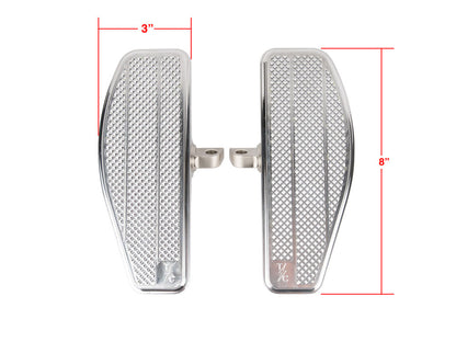 Mini Floorboards - Chrome. Fits Softail 2018up Front Rider