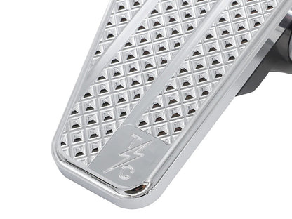 Mini Floorboards - Chrome. Fits Softail 2018up Front Rider
