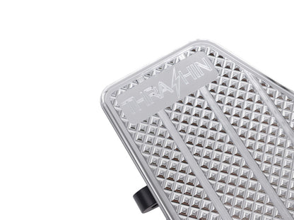 Bagger Rider Floorboards - Chrome. Fits Touring 1980up, FL Softail 1986-2017 & Dyna Switchback 2012-2016