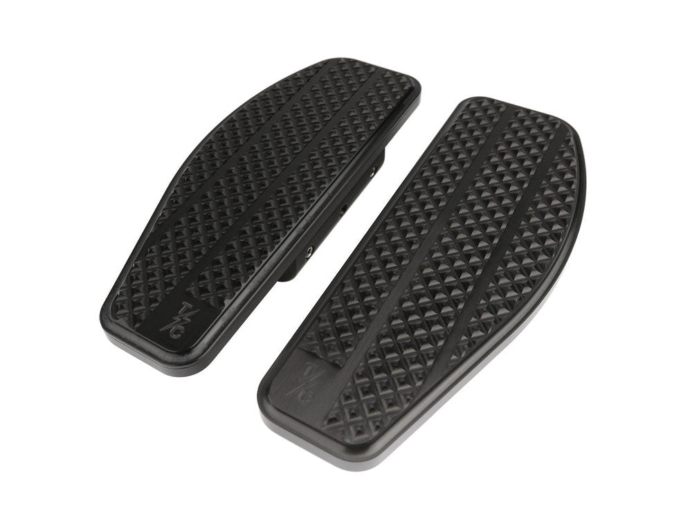 Rear/Passenger Floorboards - Black. Fits Touring 1983up