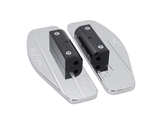 Rear/Passenger Floorboards - Chrome. Fits Touring 1983up