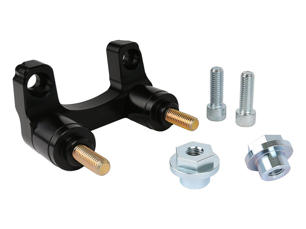 Road Glide Riser Adapter - Black. Fits Road Glide 2015-2023