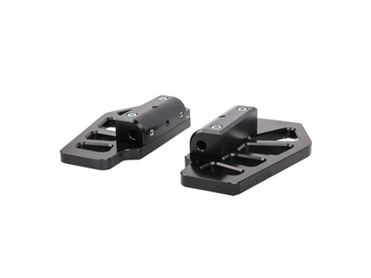 Apex Rear/Passenger Floorboards - Black. Fits Touring 1983up