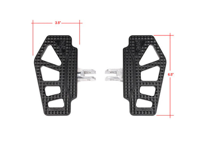 Apex Mini Rider Floorboards - Black. Fits Softail 2018up Front Rider