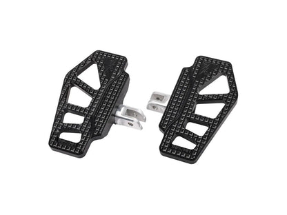 Apex Mini Rider Floorboards - Black. Fits Softail 2018up Front Rider