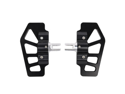 Apex Mini Rider Floorboards - Black. Fits Softail 2018up Front Rider