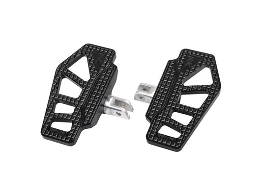 Apex Mini Rider Floorboards - Black. Fits Softail 2018up Front Rider