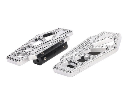 Apex Rear/Passenger Floorboards - Chrome. Fits Touring 1983up.