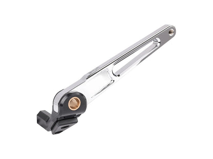 Brake Pedal Arm - Chrome. Fits Softail 2018up with Mid Controls.