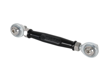 Adjustable Brake Linkage - Black. Fits Softail 2018up with Mid Controls.