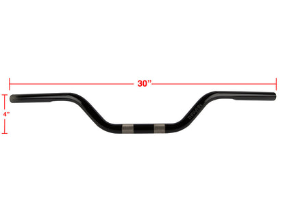 Mid Bend Bars - Black