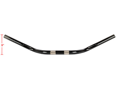 Mid Bend Bars - Black