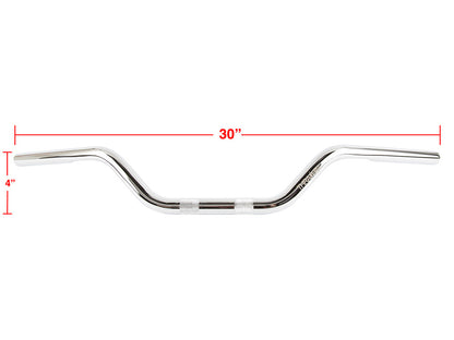 Mid Bend Bars - Chrome