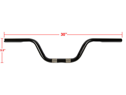 High Bend Bars - Black