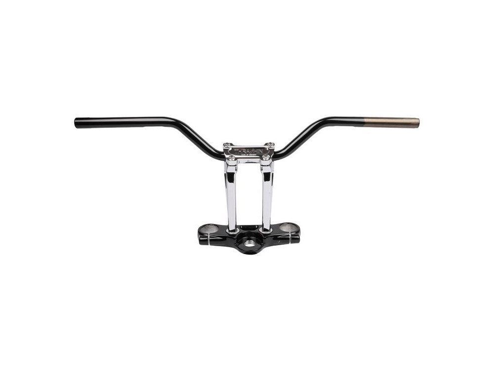 Aggressive Mid Bend Bars - Black