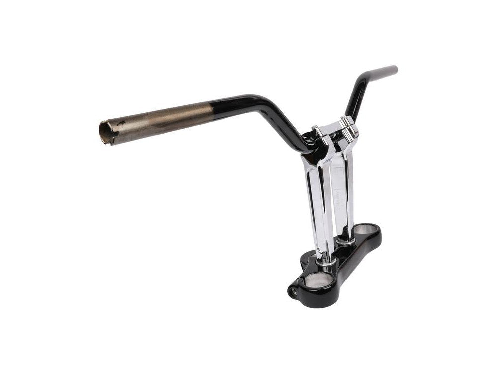 Aggressive Mid Bend Bars - Black