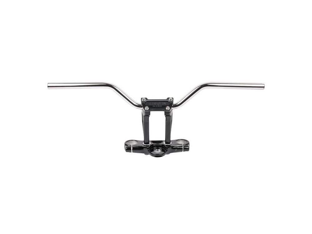 Aggressive Mid Bend Bars - Chrome