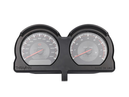 Gauge Housing Relocation Kit - Black. Fits Road Glide 2015-2023