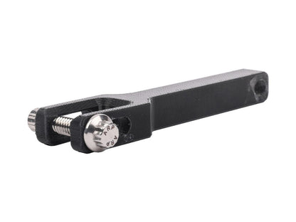 Thrashin Risers to Gauges Relocation Front Extension Bracket - Black. Fits Road Glide 2015up.