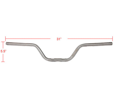 High Bend Bars - Stainless Steel