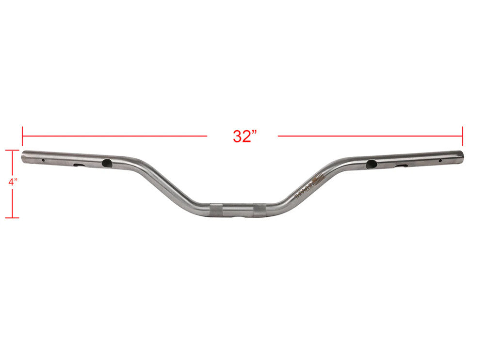Mid Bend Bars - Stainless Steel. Fits CVO Touring 2023up, Street Glide & Road Glide 2024up, Touring 2025up & Softail 2025up