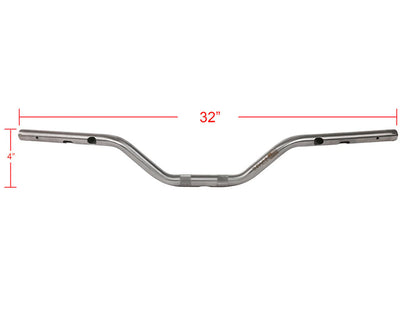 Mid Bend Bars - Stainless Steel. Fits CVO Touring 2023up, Street Glide & Road Glide 2024up, Touring 2025up & Softail 2025up