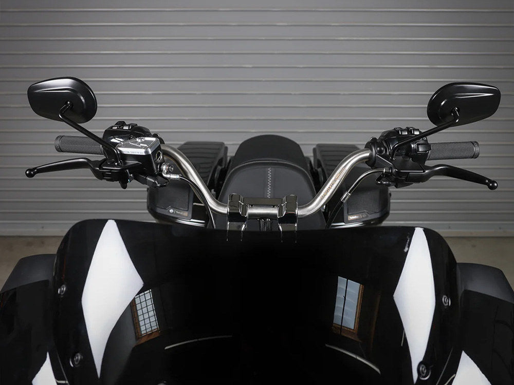 High Bend Bars - Stainless Steel. Fits CVO Touring 2023up, Street Glide & Road Glide 2024up, Touring 2025up & Softail 2025up