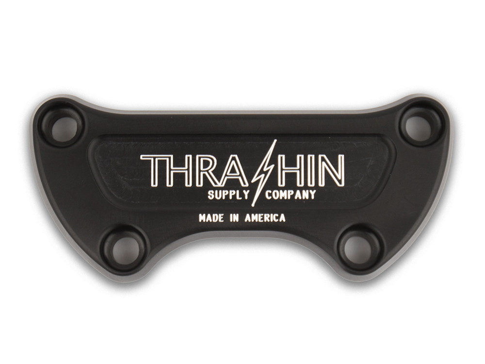 Handlebar Top Clamp - Twice Cut Black