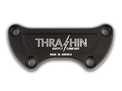 Handlebar Top Clamp - Twice Cut Black