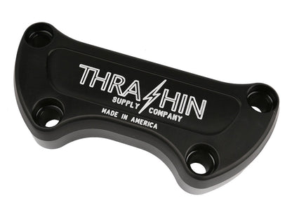 Handlebar Top Clamp - Twice Cut Black