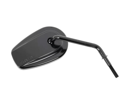 Billet Mini Mirrors Smooth - Black